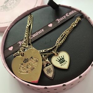 Juicy couture 3 in 1 necklace